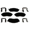 14D888CH by ACDELCO - Disc Brake Pad Set-Ceramic Disc Brake Pad Front ACDelco Advantage 14D888CH