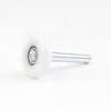Todco 70225 Sliding Door Roller 2 Inch Nylon Outer Wheel by 4.5 Inch Stem Roll Up Commercial Truck Door Track Roller