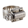Breeze 64006H Hose Clamp 7/16 To 25/32 Inch Range 1/2 Inch Stainless Steel Worm Drive Hose Clamp 5/16 Hex Screw