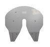 Minimizer 100079 Fifth Wheel Trailer Hitch Mount Slick Plate Slick Plate, Ftaine 6000 NoSlack II Kit