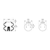 W013586905 by FIRESTONE - Spring, Air-spring