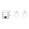 Firestone W013588018 Suspension Air Spring Kit AIRSPRING
