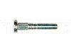 610-194.1 by DORMAN - 9/16-18 Serrated Wheel Stud - 0.621 In. Knurl, 3-17/32 In. Length
