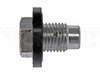 Dorman 090-098.1 Engine Oil Drain Plug Oil Drain Plug Pilot Point Molded Gasket M14-1.50, Head Size 17Mm
