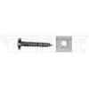 Dorman 785-152 License Plate Retainer License Plate Fasteners- No. 14 x 3/4 In.