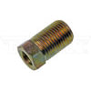 Dorman 490-496.1 Inverted Flare Fitting Tube Nut-Long Steel- 1/4 In.