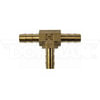 Dorman 493-029.1 Fuel Hose Tee Fuel Hose Fitting-Brass Tee Connector-1/4 In.