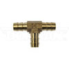 Dorman 55108 Fuel Hose Tee 3/8 In. Brass Tee Connector