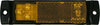 Peterson Lighting 1203A Clearance Light LED Side Marker, Rectangular, ECE, w/ Reflex, 5.11"X1.26", Multi-volt, amber, bulk