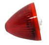 Peterson Lighting 166R Clearance Light LED Marker/ Clearance, Round, Beehive, 2", red, poly bag