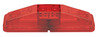 Peterson Lighting 169R Clearance Light LED Marker/ Clearance, P2, Rectangular, 4.06"X1.06", red, poly bag