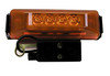 Peterson Lighting 161KA Clearance Light LED Marker/ Clearance, P2, Rectangular, Kit, 4"X1.25", amber, poly bag