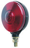 313-2 by PETERSON LIGHTING - Incandescent Stop/Turn/Tail, Single-Face, Round, Red, 4.125", red, poly bag