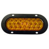 Peterson Lighting 423SA-2 Strobe Light Kit LED Strobe Light, Auxiliary Strobe Oval Flange Mount, Multi-Volt