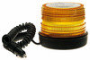 Peterson Lighting 769MA Strobe Light Strobe Light, 2-Joule Beacon Single Flash Magnetic Mount w/ Plug, 5.75"X4.5", amber, box