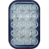Peterson Lighting 850C Back Up Light LED Back-Up Light, Rectangular, Vertical ECE, 6.5' Leads 5.30"X3.44" Multi-volt, white,