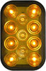 Peterson Lighting 850SA Strobe Light 850SA LED Rectangular Auxiliary Strobing Light - Amber