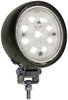 Peterson Lighting 907 Vehicle-Mounted Work Light LED Work Light, Round, Rubber Housing Pedestal-Mount 450 Lumen 4"