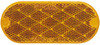 Peterson Lighting B480A Reflector Reflector, Quick-Mount, Oblong, 4.37"X1.875", bulk pack