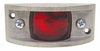 Peterson Lighting M124R Clearance Light Incandescent Marker/ Clearance, PC-Rated, Rectangular, Die Cast, 4.88"X2", red, bulk