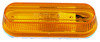 Peterson Lighting M136A Clearance Light Incandescent Marker/ Clearance, P2, Oblong, 3.5"X1.125", amber, bulk pack