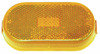 Peterson Lighting M106A Clearance Light Incandescent Marker/ Clearance, 2 Bulb, Oval, w/ Reflex, 4.07", amber, bulk pack