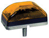 Peterson Lighting M151A Clearance Light Incandescent Marker/ Clearance, P2, Rectangular, 2.12"X1.12", amber, bulk pack