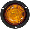 Peterson Lighting M197FA Clearance Light LED Marker/ Clearance, PC-Rated, Round, w/ Flange, 2.5", amber, bulk pack