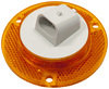 Peterson Lighting M190FA-AMP Clearance Light LED Marker/ Clearance, P2, Round, AMP, Reflex, w/ Flange, 2", amber, bulk pack