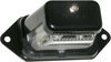 M296C by PETERSON LIGHTING - LED License Light, Oblong, Black, 4"X1.63", white, bulk pack