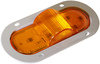 Peterson Lighting M356AF Mid Trailer Side Turn Indicator and Clearance Light Assembly LED Mid-Turn/ Side Marker, Oval, w/