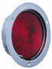 Peterson Lighting M425S Brake / Tail / Turn Signal Light Incandescent Stop/Turn/Tail, Round, Flange-Mount Stainless Steel,