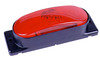 Peterson Lighting M421HR Brake / Tail / Turn Signal Light Incandescent Stop/Turn/Tail, Sealed Oval, Surface Mount,