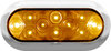Peterson Lighting M423A-4 Turn Signal / Parking Light Assembly LED Turn Signal, Surface Mount, Oval, Auxiliary, 7.50"X3.25",