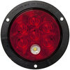 Peterson Lighting M883-7 Brake / Tail / Turn Signal Light LED Stop/Turn/Tail, & Back-Up Light, Oval, Flange-Mount 4", red +