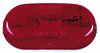 Peterson Lighting V135R Clearance Light Incandescent Marker/ Clearance, PC-Rated, Oblong, 4.125"X2", red, Viz Pack