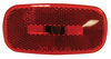Peterson Lighting V2549R Clearance Light Incandescent Marker/ Clearance, P2, Rectangular, w/ Reflex, 4.0625"X2", red, Viz