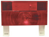 Peterson Lighting V25913 Trailer Light Incandescent Stop/Turn/Tail, Rectangular, Rv w/ Reflex w/ License Light & Bracket