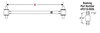 Hendrickson 62700-570 Axle Torque Rod Ultra Rod One-Piece Torque Rod
