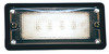 Grote 61890 Dome Light Dome Light - Rectangular, LED, Blue/White, 10-32V, Screw Mount