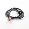Phillips & Temro 8608652 Engine Heater Cord Single HD Cord-WP Male Plug, Silicone Female Connector, 125V, 15 amp, 7 ft., 14/3