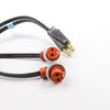 Phillips & Temro 3600065 Engine Heater Cord Heater Y-Cord Set-125V, 15 Amps, 6 ft (Line 1), 6 ft. (Line 2), 16/3 HPN Wire,