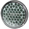 ECCO 3945R Warning Light Assembly Warning Light Assembly - Directional LED, Round, Grommet Mount, Red