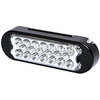 3861C by ECCO - Warning Light Assembly - Directional LED, Oval, Grommet Mount, Clear