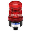 6267R by ECCO - 6262 Series Pulse8 LED Beacon Light - Red Lens, 1/2 Pipe Mount