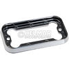 A3931BZC by ECCO - 3931 Series Back Up Light Bezel - Directional LED, Chrome