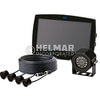 ECCO EC7004-SK Dashboard Video Camera Kit Dashboard Video Camera Kit - 7 Inch Monitor, Color, Up To 3 Cameras
