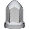 Roadmaster 0111P Wheel Lug Nut Cover 33mm x 2-1 /2" Chrome ABS plastic nut cover