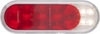 Optronics STL211XRB Brake / Tail / Turn Signal Light Red and clear lens, red and white LEDs