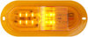 STL75AMFB by OPTRONICS - STL71/75 Series 6" Oval Sealed LED E-Rated Mid-Ship Turn Signal and Intermediate Marker Light